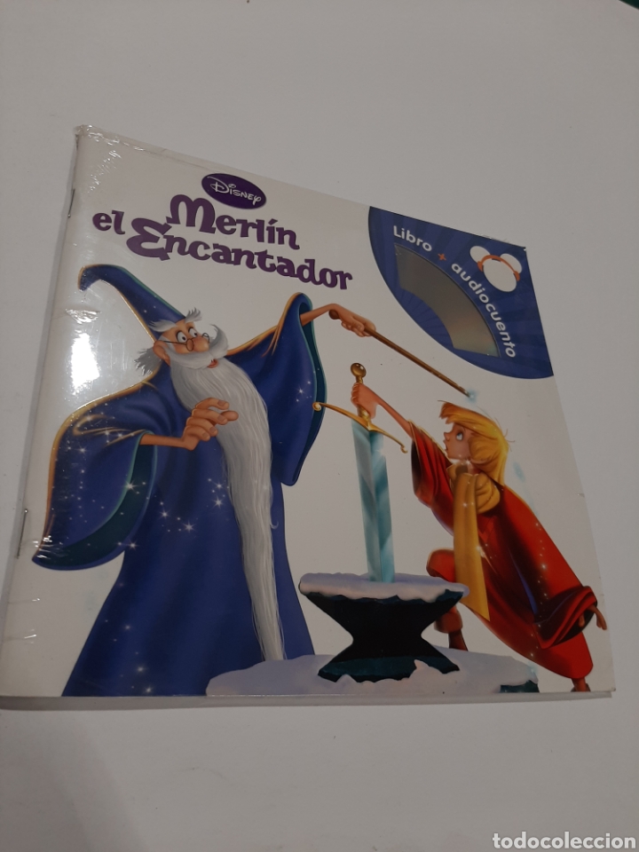 CD di Musica: Merlin el encantador libro + audiocuento disney NUEVO PRECINTADO