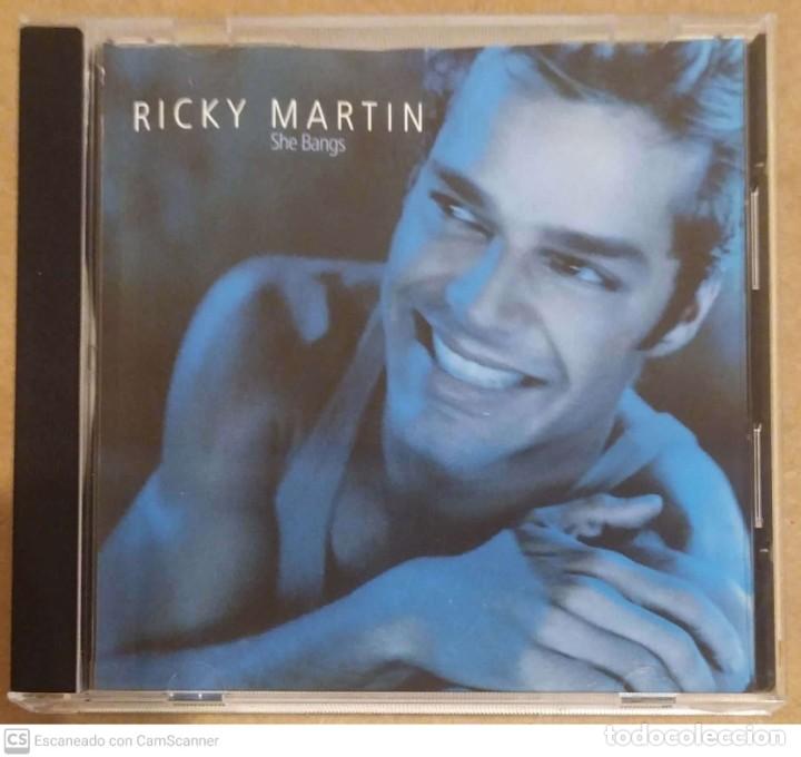 CDs de m&uacute;sica: RICKY MARTIN (SHE BANGS) CD Single 2000 - Foto 1