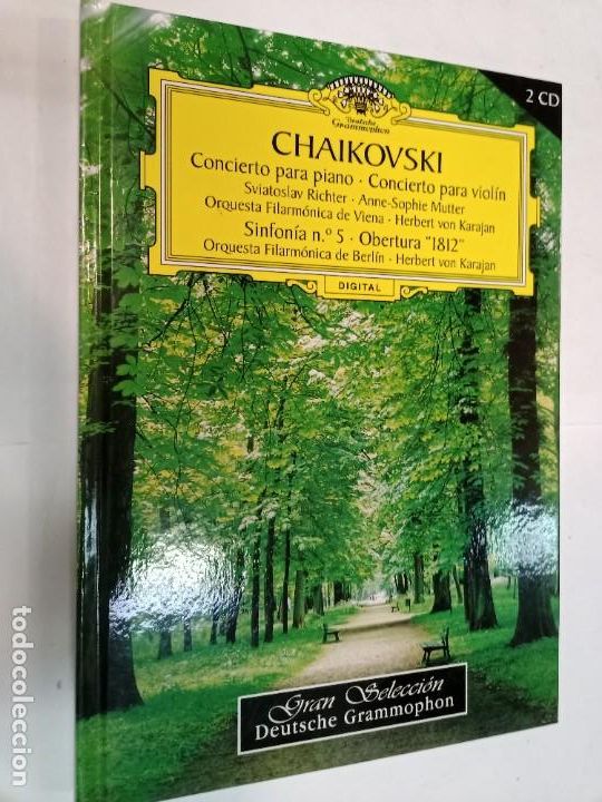 CDs de m&uacute;sica: CHAIKOVSKI libro + 2 CD SA7304 - Foto 1