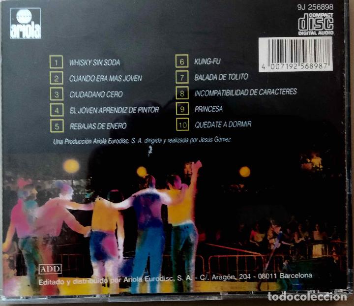 CDs de m&uacute;sica: JOAQU&Iacute;N SABINA Y VICEVERSA. CD - Foto 2
