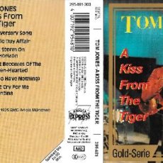 CDs de Música: TOM JONES - A KISS FROM THE TIGER