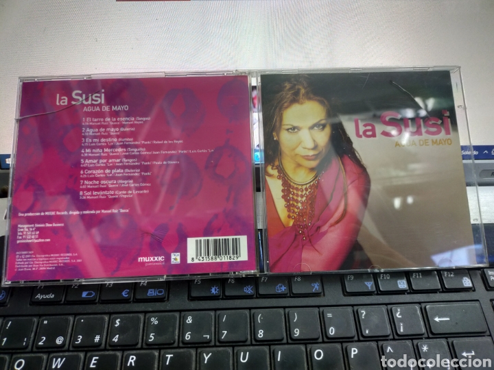 CDs de m&uacute;sica: Susi CD agua de mayo 2001 - Foto 1