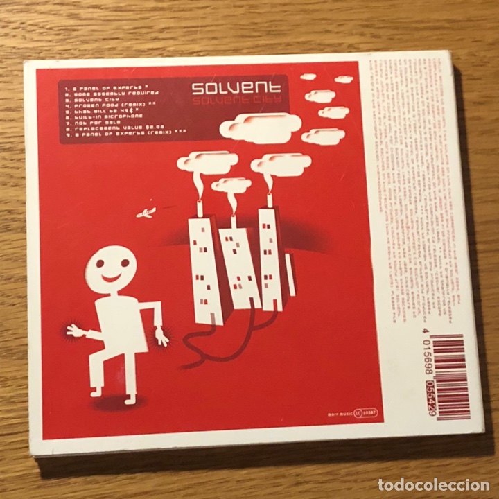 CDs de m&uacute;sica: Solvent - Solvent City - Foto 2