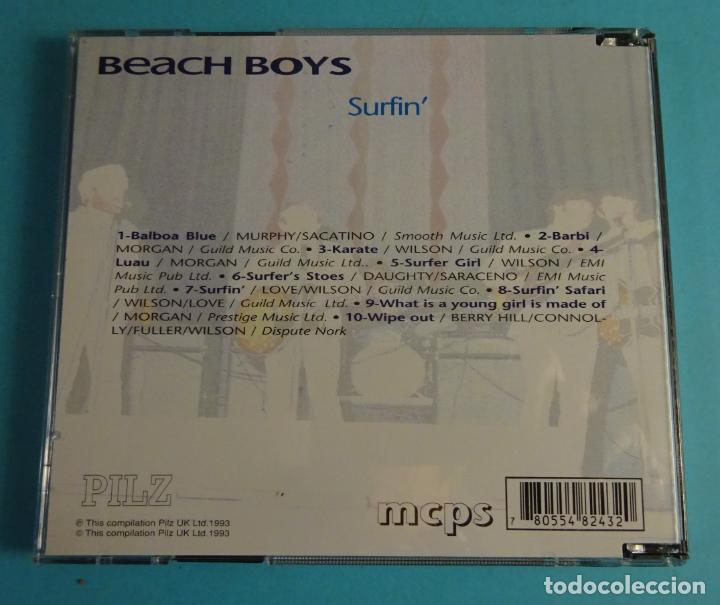 CDs de m&uacute;sica: BEACH BOYS. SURFIN. PILZ 1993 - Foto 3