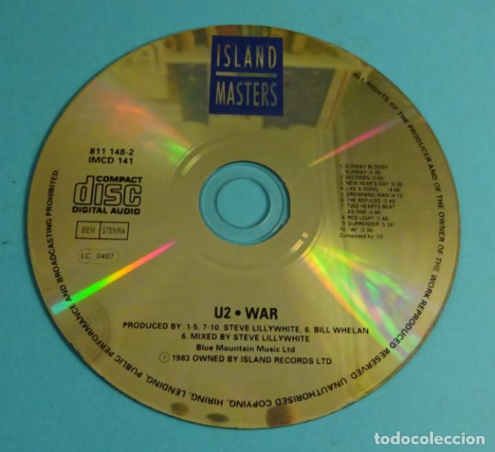 CDs de m&uacute;sica: U2. WAR. ISLAND RECORDS 1983 - Foto 1