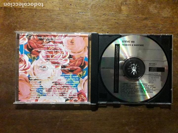 CDs de m&uacute;sica: Steve vai - passion & warfare - Foto 2