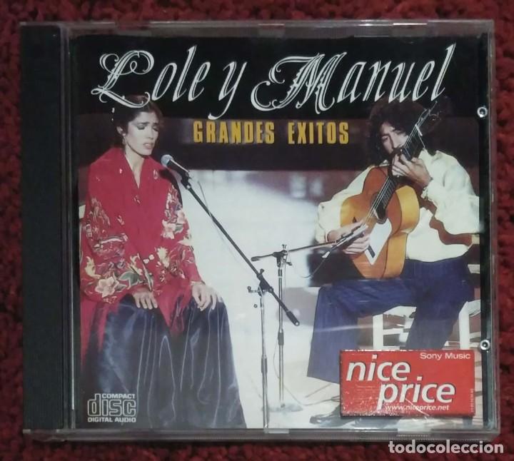 CDs de m&uacute;sica: LOLE Y MANUEL (GRANDES EXITOS) CD 1991 - Foto 1