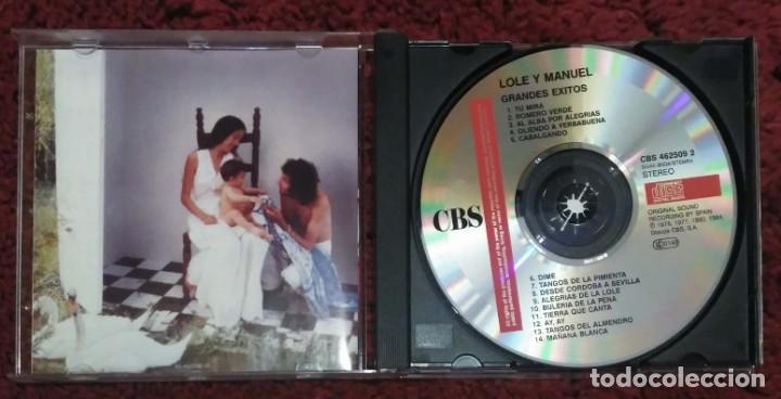 CDs de m&uacute;sica: LOLE Y MANUEL (GRANDES EXITOS) CD 1991 - Foto 3