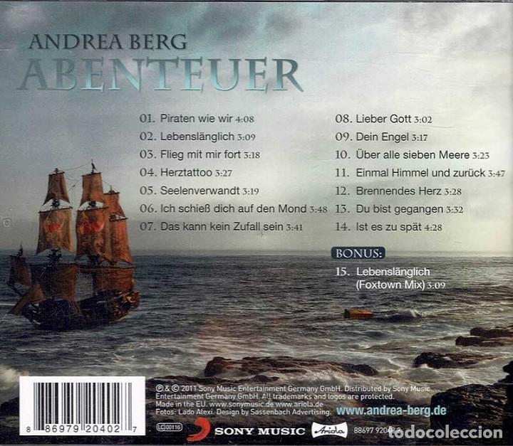 CDs de m&uacute;sica: Andrea Berg - Abenteuer. CD - Foto 2