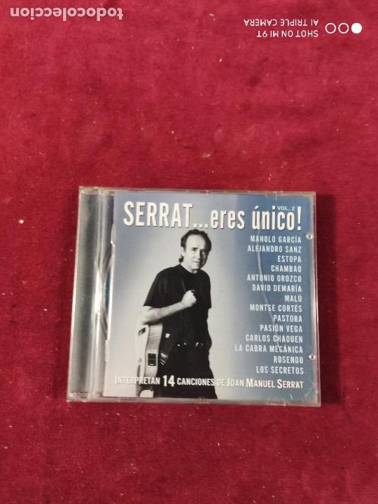 CDs de m&uacute;sica: serrat eres unico - Foto 1