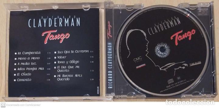 CDs de m&uacute;sica: RICHARD CLAYDERMAN (TANGO) CD 1996 FRANCIA - Foto 3