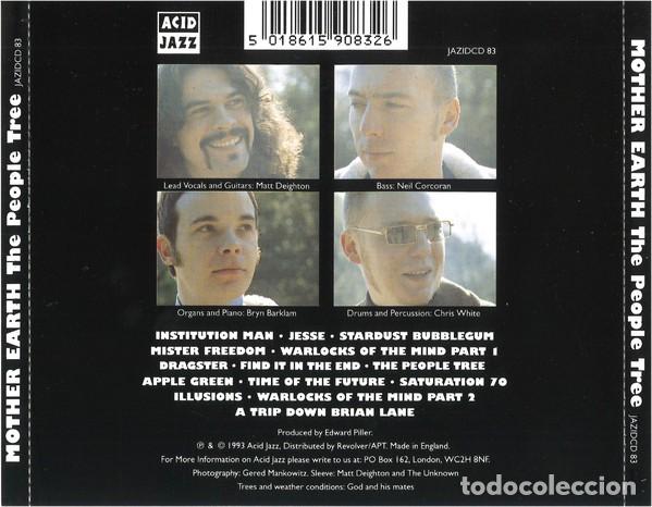CDs de m&uacute;sica: Mother Earth - The People Tree - Foto 2
