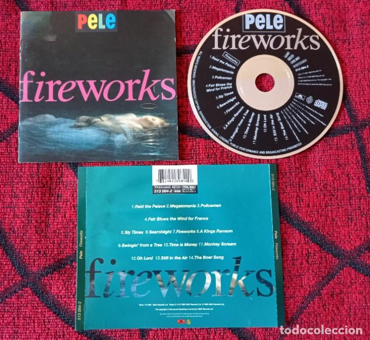 CDs de m&uacute;sica: PELE ** Fireworks ** CD ORIGINAL 1992 UK - Foto 1