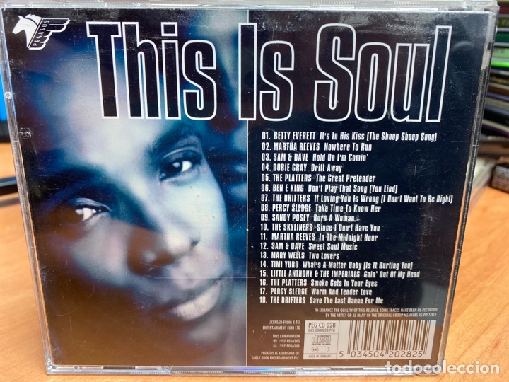 CDs de m&uacute;sica: Various - This Is Soul - Romantic Soul (CD, Comp) - Foto 2