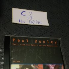 CDs de Música: CD MÚSICA IRLANDA CELTA PAUL DOOLEY MUSIC FROM THE ROBERT AP HUW MANUSCRITO VOLUMEN 1. Lote 311469663