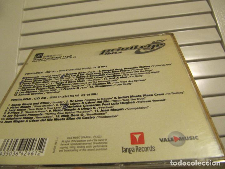 CDs de m&uacute;sica: PRIVILEGE IBIZA CD 1 Y CD 2-VER DESCRIPCION - Foto 2