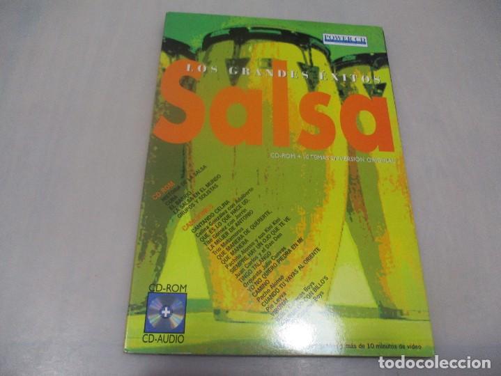 CDs de m&uacute;sica: LOS GRANDES &Eacute;XITOS SALSA CD-ROM + 10 TEMAS DI1885 - Foto 1