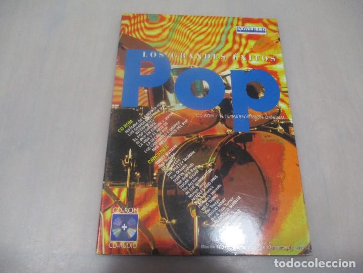 CDs de m&uacute;sica: LOS GRANDES &Eacute;XITOS POP CD-ROM + 12 TEMAS DI1887 - Foto 1