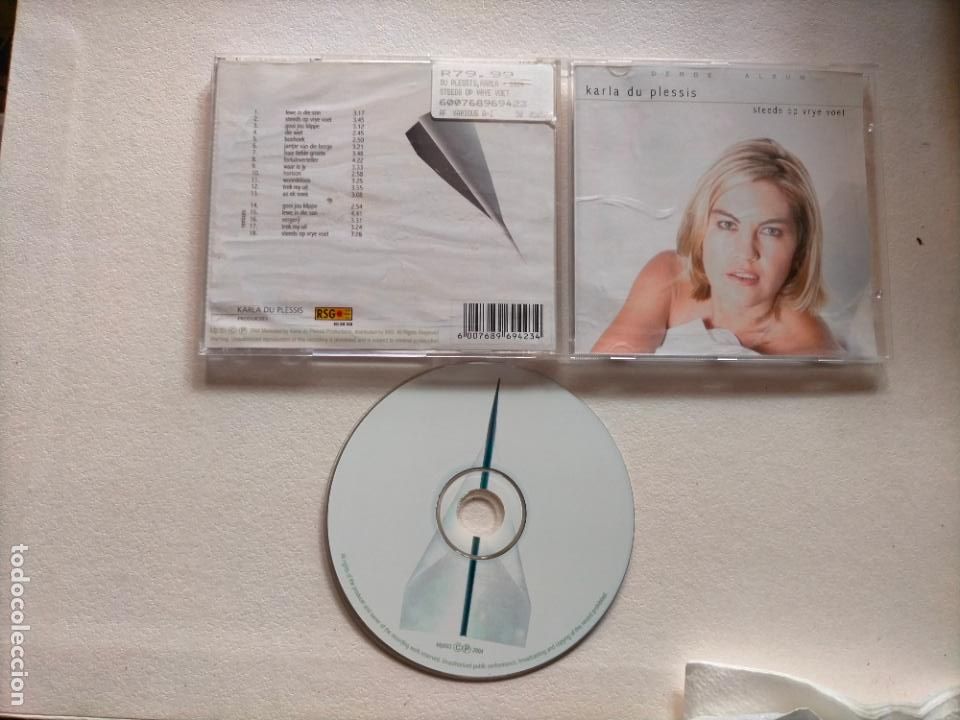 CD de M&uacute;sica: cd KARLA DU PLESSIS: STEEDS OP VRYE VOET IMPORTACION SUDAFRICA