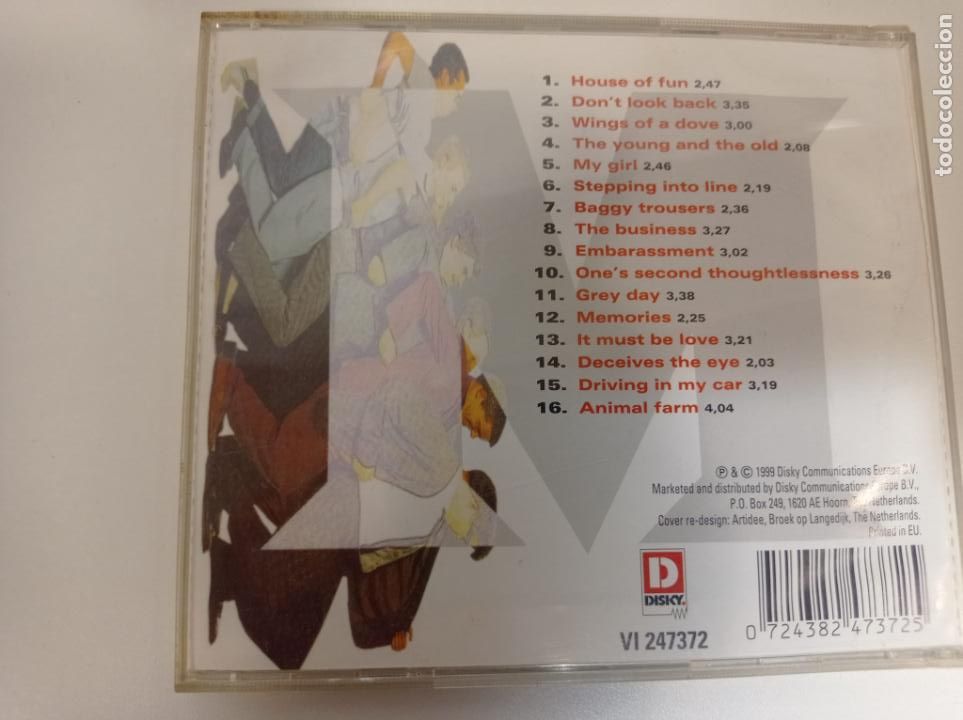 CDs de m&uacute;sica: MADNESS - ITS MADNESS (16 CLASSIC TRACKS) - Foto 2