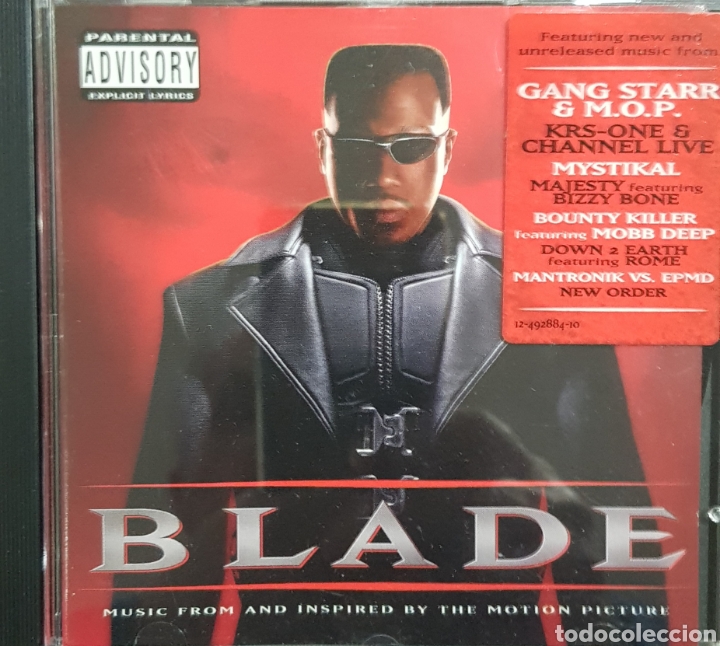 CDs de m&uacute;sica: BLADE B.S.O. - Foto 1
