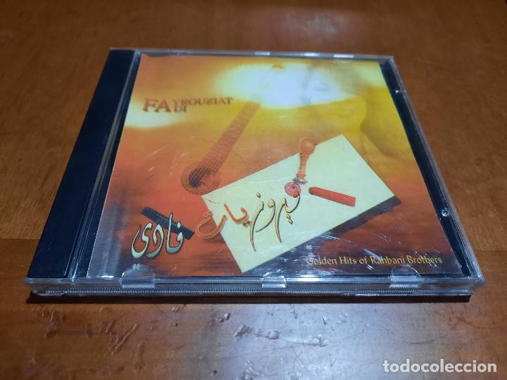 Music CDs: FAYROUZIAT FADI. GOLDEN HITS OF RUBBANI BROTHERS. CD DE M&Uacute;SICA ARABE. BUEN ESTADO. DIFICIL
