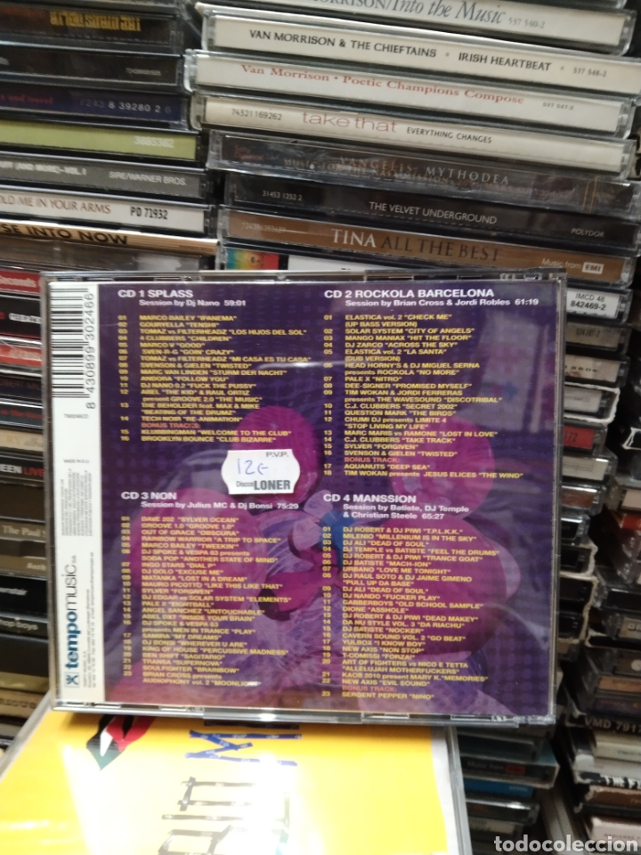 CDs de m&uacute;sica: Las catedrales del techno volumen 3 4cds - Foto 2