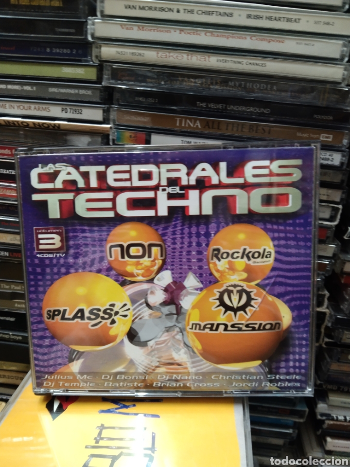 CDs de m&uacute;sica: Las catedrales del techno volumen 3 4cds - Foto 1