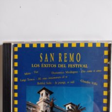 CDs de Música: CD EXITOS DEL FESTIVAL SAN REMO / EDITADO POR DIVUCSA - 1992. Lote 311748343