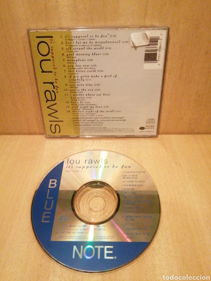 CDs de m&uacute;sica: Lou Rawls. Its supposed to be fun. - Foto 2