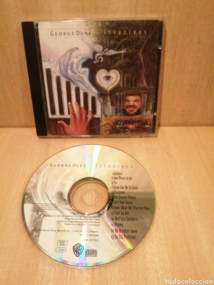 CDs de m&uacute;sica: George Duke. Illusions. - Foto 1