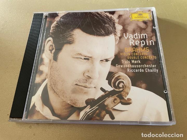 CDs de m&uacute;sica: CD VADIM REPIN BRAHMS VIOLIN CONCERTO - Foto 1