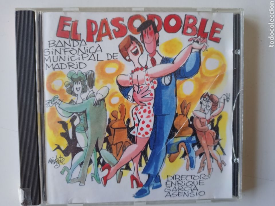 CDs de m&uacute;sica: Banda Sinf&oacute;nica Madrid - El Pasodoble - Foto 1