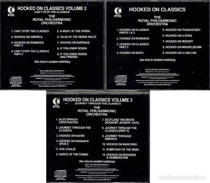 CDs de m&uacute;sica: Louis Clark - Hooked On Classics. 3 x CD - Foto 2