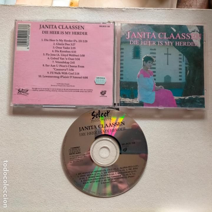 CD de M&uacute;sica: CD DIFICIL MUSICA SUDAFRICANA AFRICANA IMPORTACION - JANITA CLAASSEN DIE HEER IS MY HERDER