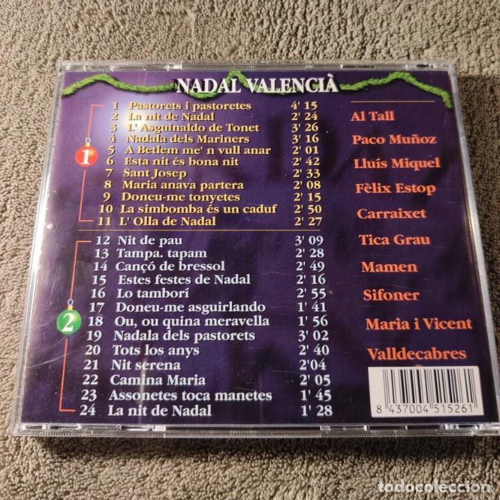 CDs de m&uacute;sica: Al Tall - Nadal valenci&agrave; (CD) 1980 / 2002 - Foto 2