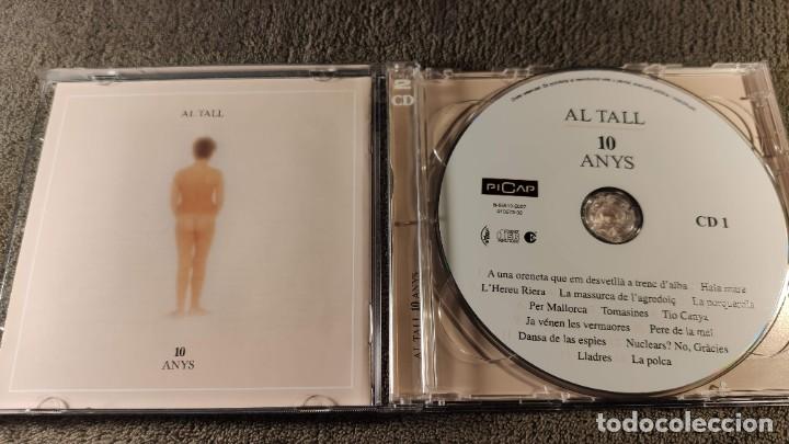 CDs de m&uacute;sica: Al Tall - 10 anys (2 CD) 1990 / 2008 - Foto 3