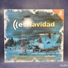 CDs de Música: VARIOS: LAS MEJORES CANCIONES DE ESRADIO PARA LA NAVIDAD DE TODA LA FAMILIA - ES NAVIDAD - 3 CD. Lote 312172938
