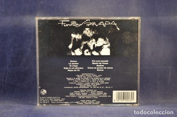 CDs de m&uacute;sica: FUNCI&Oacute;N PRIVADA - BAJO EL SOL AFRICANO - CD - Foto 2