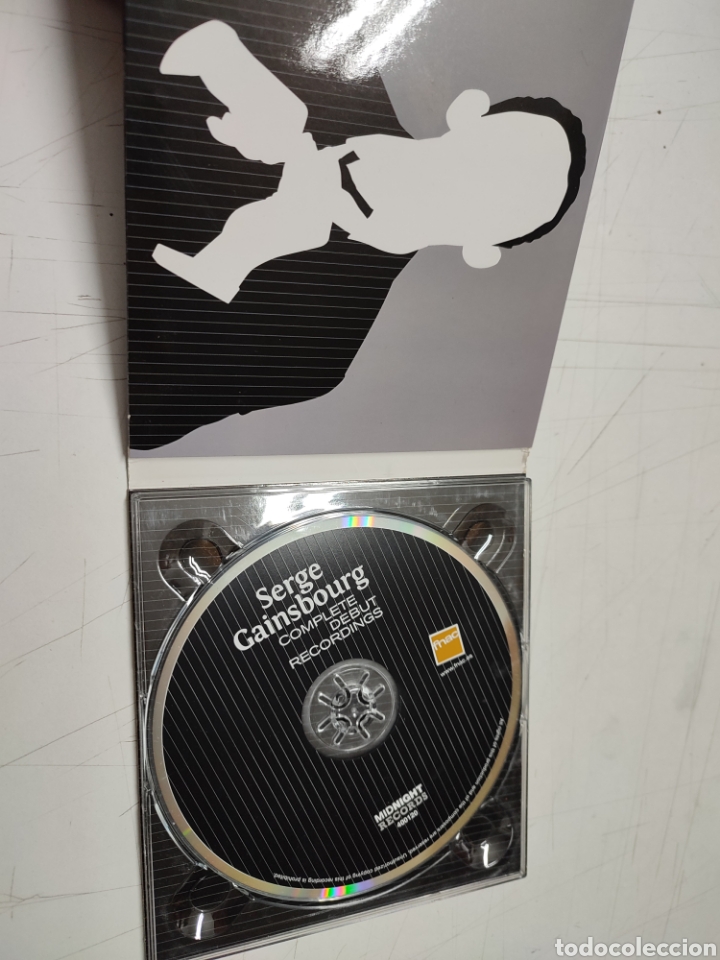 CDs de m&uacute;sica: CD Serge Gainsbourg Complete Debut Recordings - Foto 3