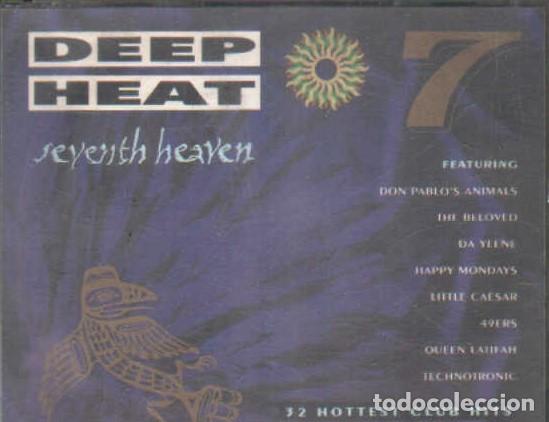 CDs de m&uacute;sica: DEEP HEAT SEVENTH HEAVEN. CD-DOBLE-545 - Foto 1