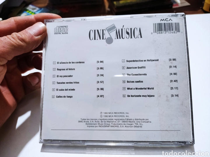 CDs de m&uacute;sica: CD cine m&uacute;sica grandes &eacute;xitos - Foto 4