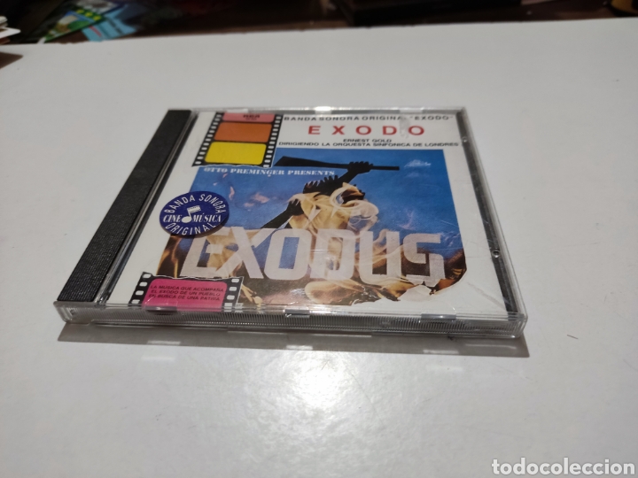CDs de m&uacute;sica: CD exodus banda sonora - Foto 1