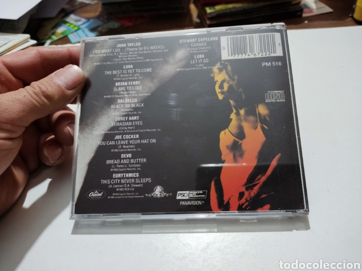 CDs de m&uacute;sica: CD 9 1/2 weeks - Foto 4