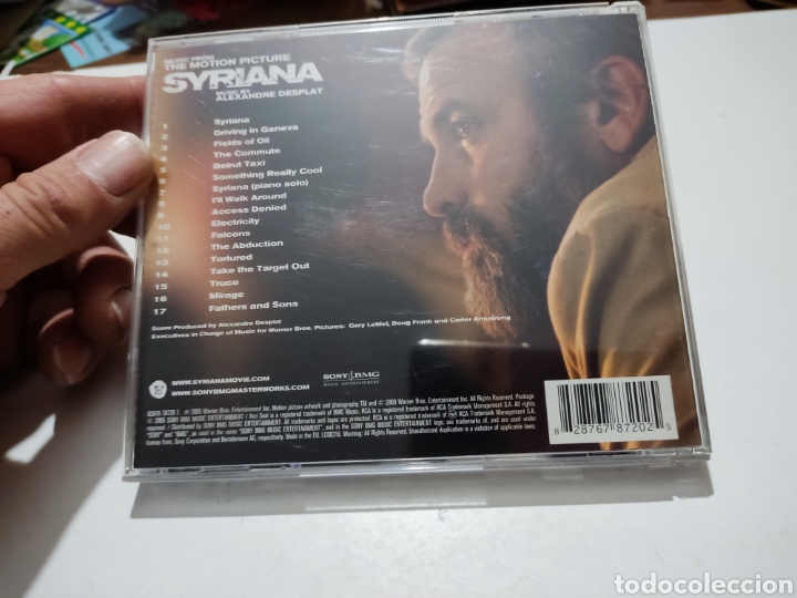 CDs de m&uacute;sica: CD syriana banda sonora - Foto 4