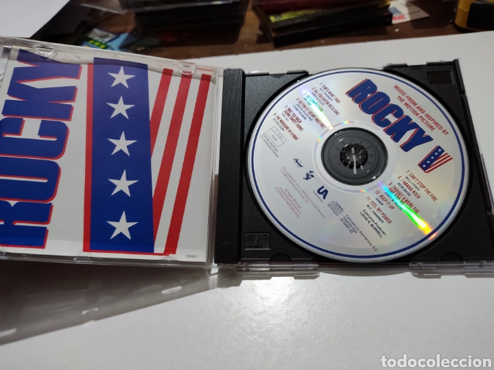 CDs de m&uacute;sica: CD banda sonora Rocky V - Foto 2