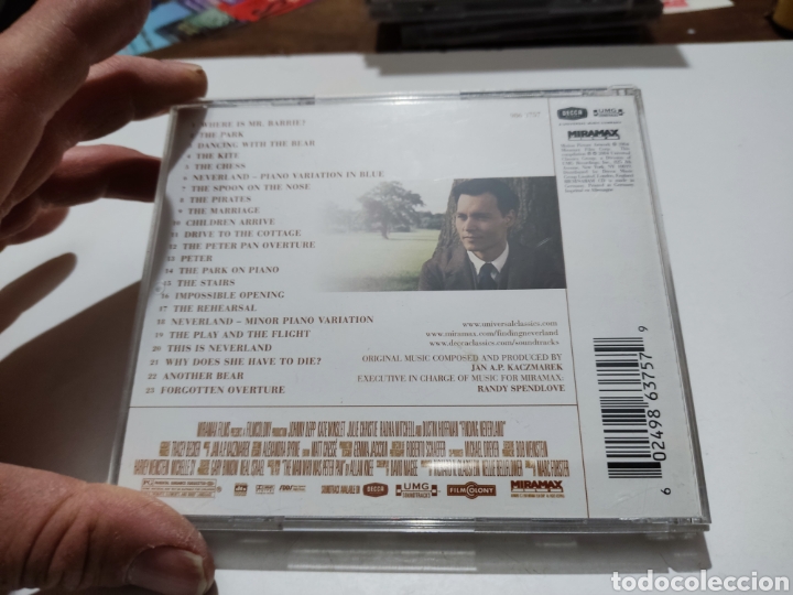 CDs de m&uacute;sica: CD finding neverland - Foto 3