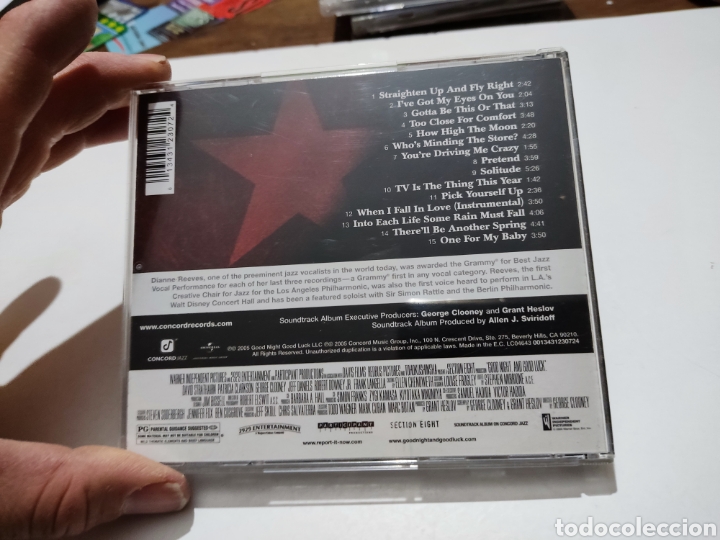 CDs de m&uacute;sica: CD good night and good luck. - Foto 4