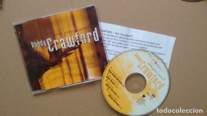 CDs de m&uacute;sica: CD-SINGLE ( PROMOCION) DE RANDY CRAWFORD - Foto 1