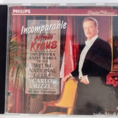 CDs de Música: INCOMPARABLE ALFREDO KRAUS. ARIAS. CARLO RIZZI. Lote 312347063